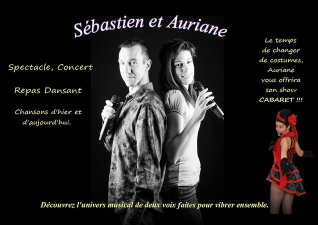 Sébastien et Auriane - Spectacle, un concert, repas dansant