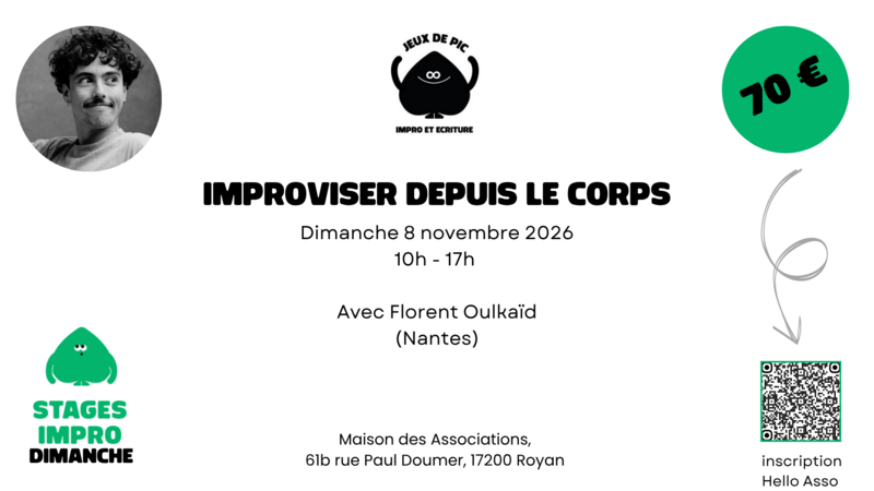 Stage "Improviser depuis le corps"