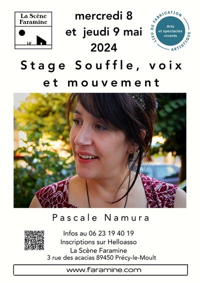 Stage "Souffle, voix et mouvement" avec Pascale Namura