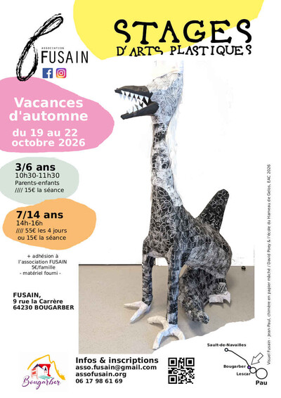 Stages d'arts plastiques