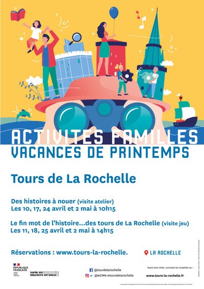 Visite jeu le fin mot de l'histoire des tours de La Rochelle