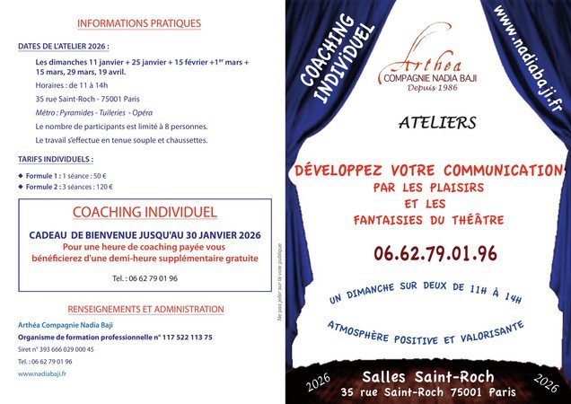 Arthéa - Compagnie Nadia Baji - Développez votre communication