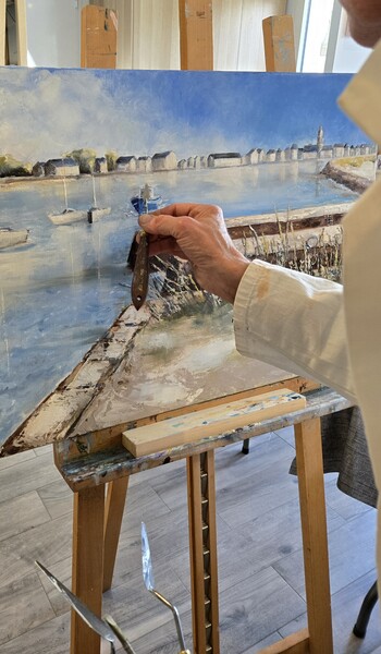Artistes Peintres Côte d’Amour APCA - atelier de peinture en petits groupes tous niveaux 