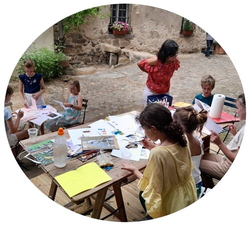 Atelier créatif pour enfants du conte de la Fée des eaux