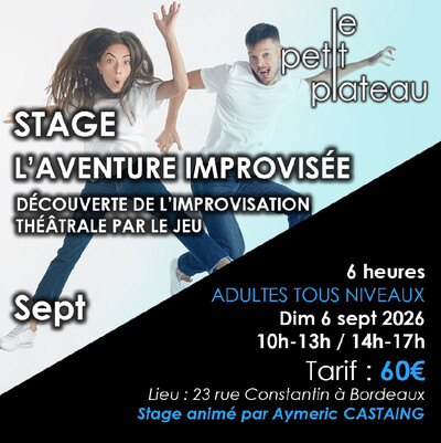 DECRASSAGE D'IMPROVISATION ou découverte pour la saison !