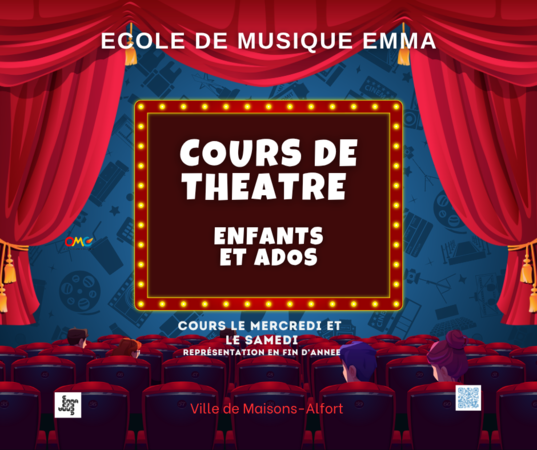 Ecole de Musique EMMA - Cours de théâtre enfants