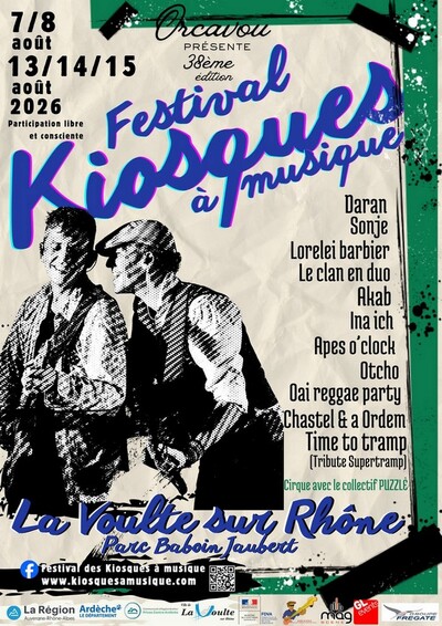 Festival Kiosques à Musique: INA ICH – APES O'CLOCK