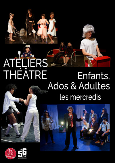 La 56ème Compagnie - Cours d'essai aux ateliers théâtre enfants ados et adultes
