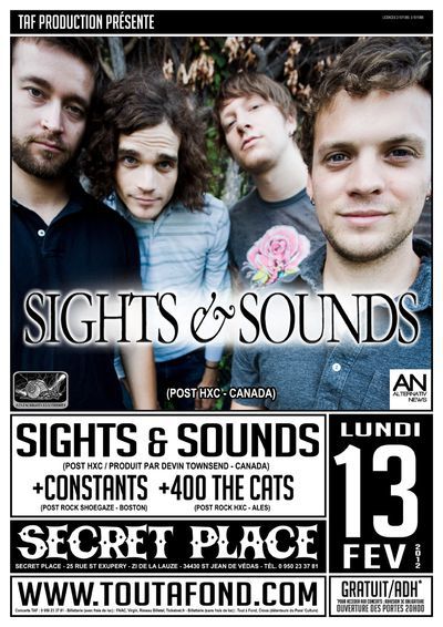 SIGHTS AND SOUNDS + CONSTANTS + 400 THE CAT