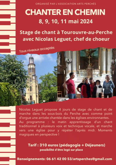 Stage "Chanter en Chemin"