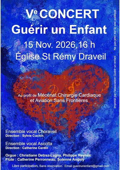 Ve CONCERT Guérir un Enfant