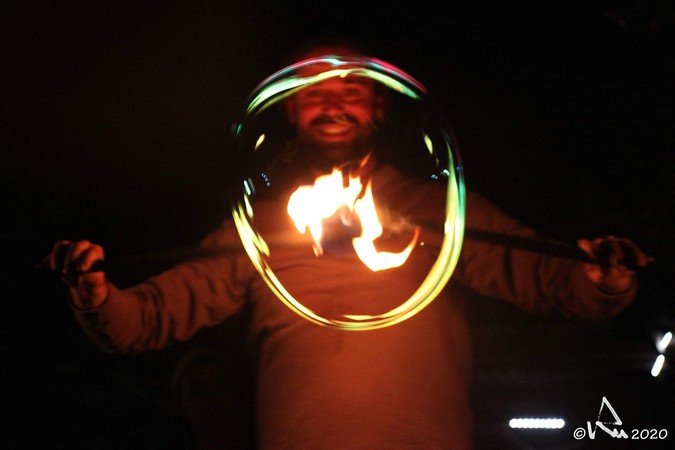 Cie Adhara, - spectacle de feu