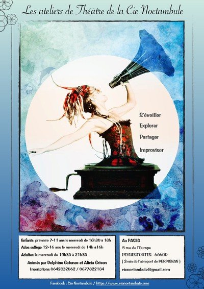 Compagnie Noctambule - Cours de théâtre