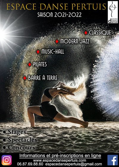 ESPACE DANSE PERTUIS - COURS DE DANSE CLASSIQUE, MODERN'JAZZ, MUSIC HALL ET PILATES