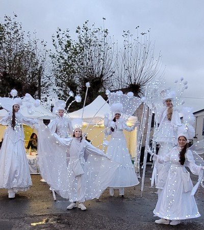 Histoire de voir échassiers  - Échassiers blancs lumineux 