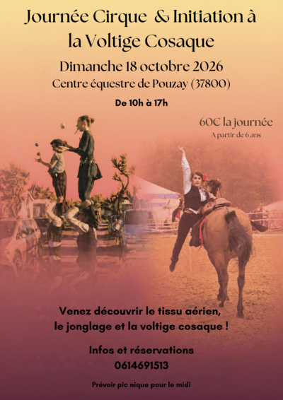 Initiation au Cirque et à la Voltige équestre