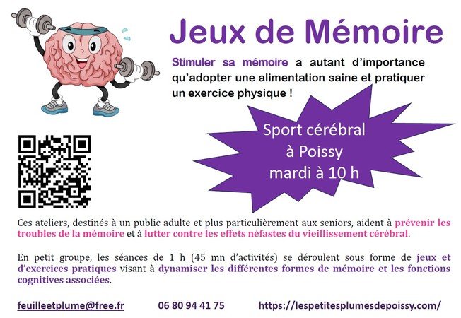 JEUX de MEMOIRE - Sport cérébral