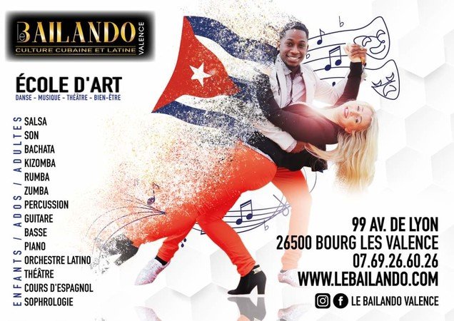 LE BAILANDO - Danse, Musique, Théâtre, Bien-être (adlt. ados et enf.)