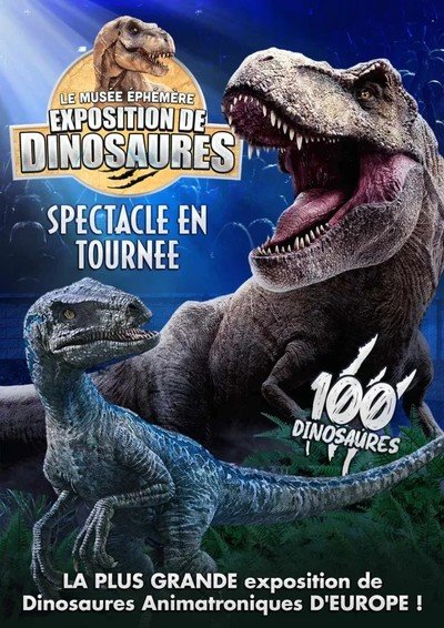 Le Musée Éphémère® des dinosaures