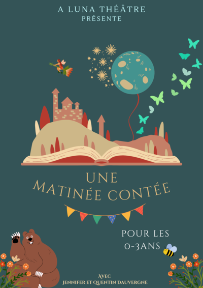 A Luna Théâtre - Une Matinée Contée - Gagon ne veut pas dormir !