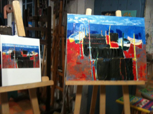 Nathalie - Cours de dessin peinture
