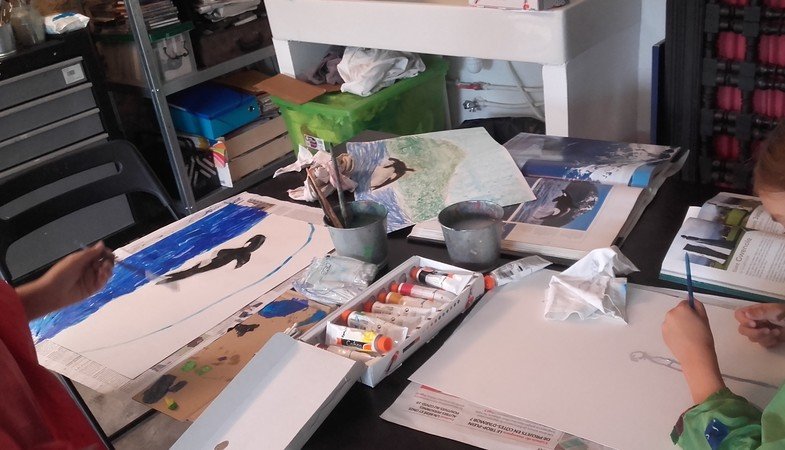 peinture à l'huile
