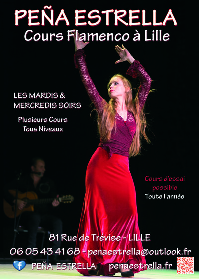 Peña Estrella - Cours hebdomadaires de danse flamenco