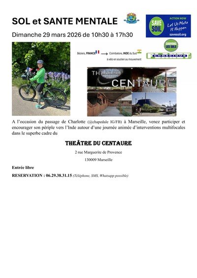 SOL ET SANTÉ MENTALE - MOUVEMENT MONDIAL SAUVONS LES SOLS