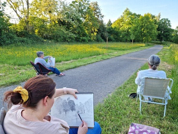 Stage de dessin et de peinture à Diemeringen