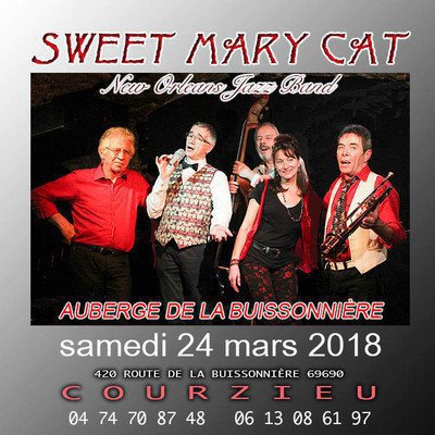 Sweet Mary Cat Jazz band à La Buissonnière 69690