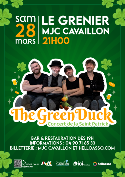 The Green Duck - Concert de la St Patrick