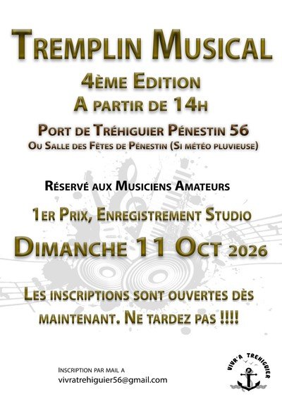 Tremplin Musicale Port de Tréhiguier