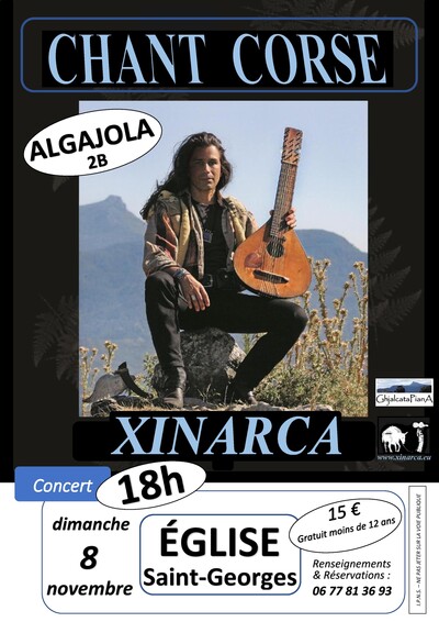 Xinarca, chant et cistre corses