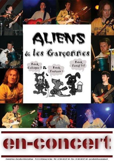 Aliens et les Garçonnes, Rock Celtique, Conflans sur Lanterne (70), 23 juin 2007
