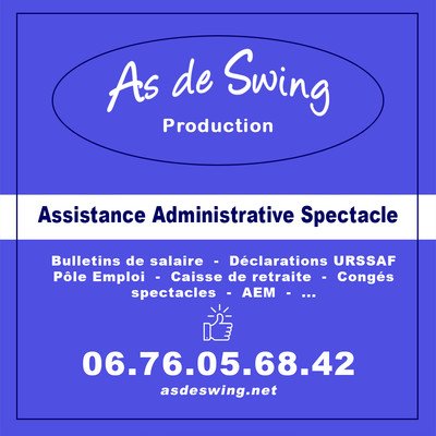 As DE Swing - Assistance Administrative aux artistes.