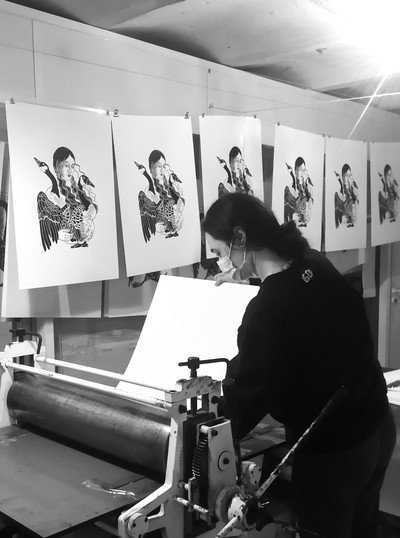 Atelier Imago - COURS DU SOIR DE GRAVURES