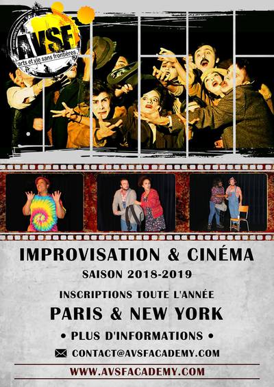 AVSF ACADEMY - COURS D'IMPROVISATION THÉÂTRALE TOUS NIVEAUX