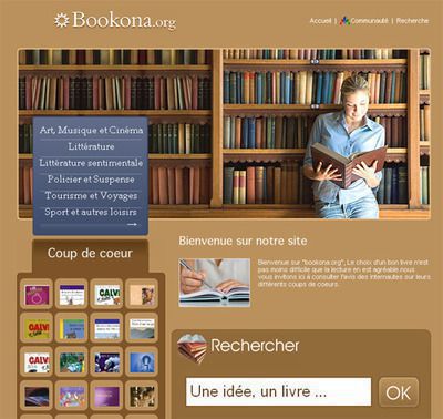 Bookona, avis et critiques littéraires