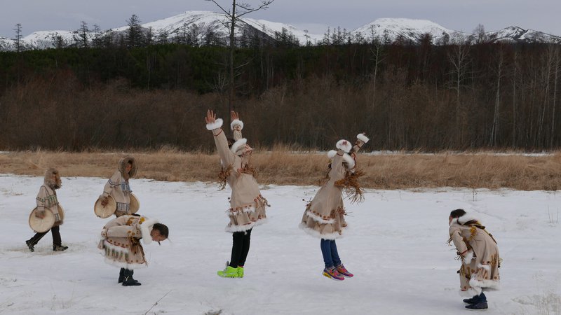 groupe d'enfants du Kamchatka - juillet 2017