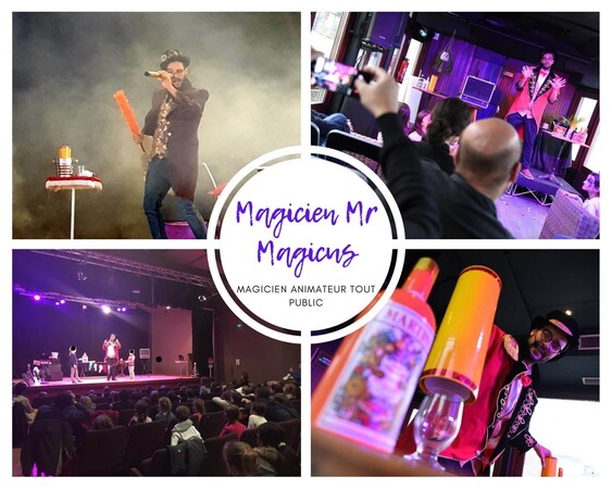 Mr Magicus - Spectacle de magie avec Magicien Pro - Animations – Noel 