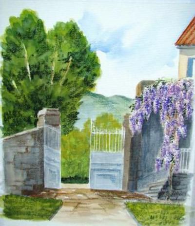 Stage de peinture , aquarelle , et techniques de peinture en Auvergne