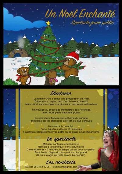 Un Noël enchanté  - Spectacle Noël jeune public