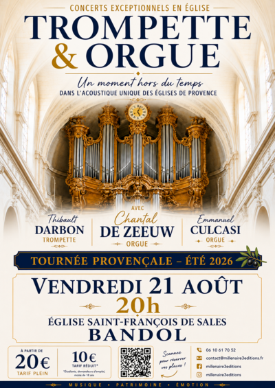 Concert trompette et orgue