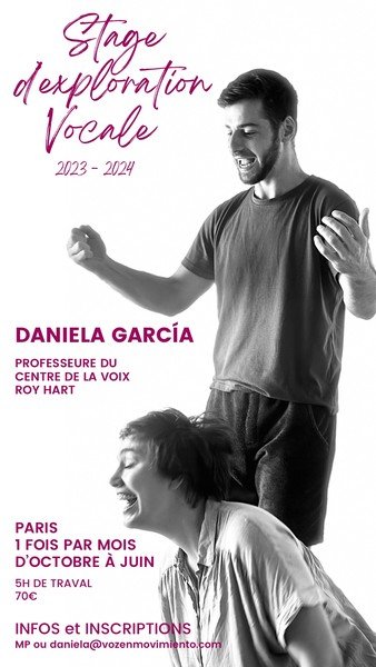 Daniela GARCIA CASTRO - Atelier d'exploration vocale