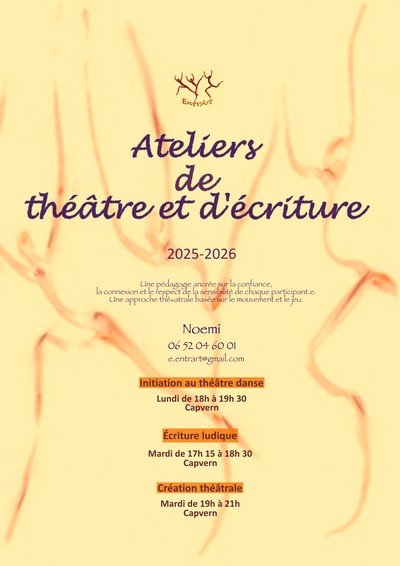 ENTRART - ATELIERS DE THEATRE ET D'ECRITURE
