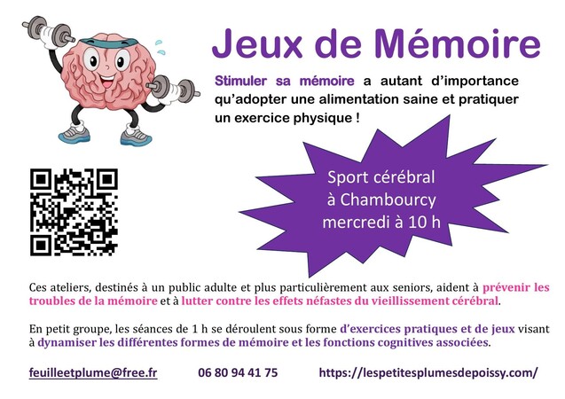 JEUX de MEMOIRE - Sport cérébral