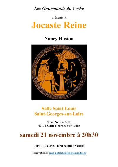 Les Gourmands du Verbe - Jocaste reine