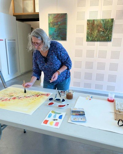 Marianne Borgna-Fransioli - Artiste peintre abstrait - Aquarelle et acrylique