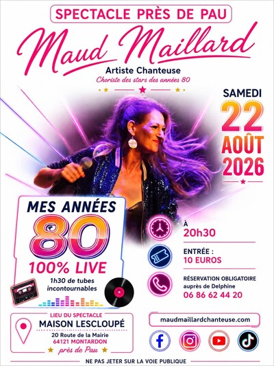 Mes Années 80 Spectacle