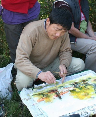 Stage d'Aquarelle CAO Bei An